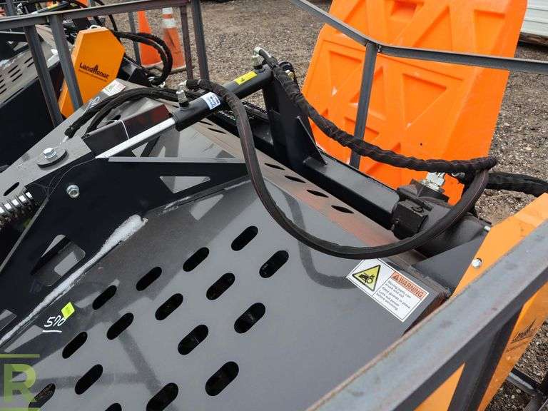 New Land Honor Hydraulic 68" Landscaping Rake Attachment To Fit Skid