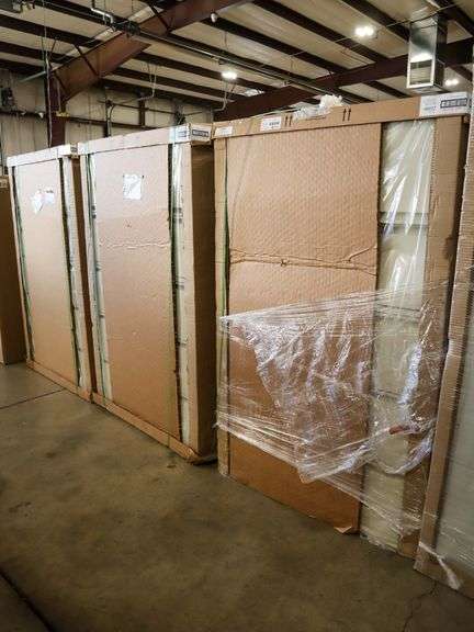 (3) 5-Drawer Lateral File Cabinets, 42" Wide - Roller Auctions