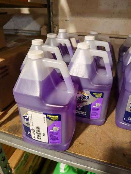 (7) 128 Fluid Ounce Bottles Fabuloso Cleaner Degreaser - Roller Auctions