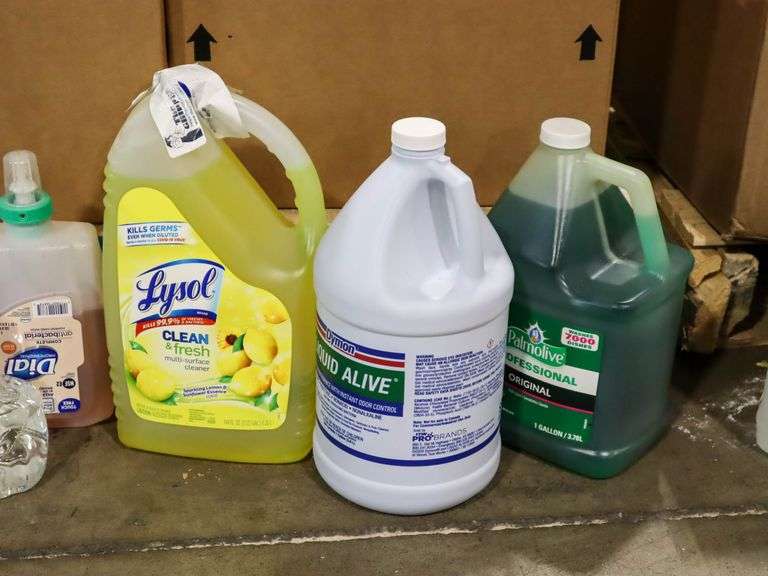 Pallet Of Cleaning Supplies - Roller Auctions