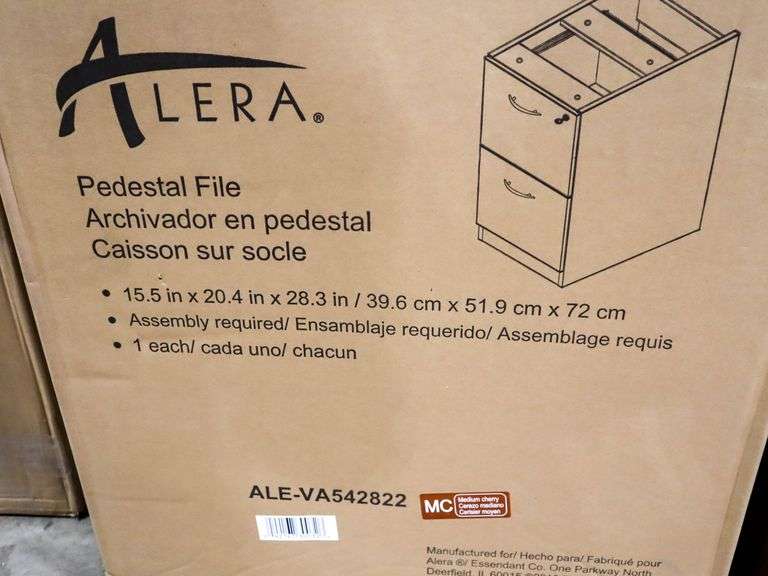 (2) Alera Pedestal Files - Roller Auctions