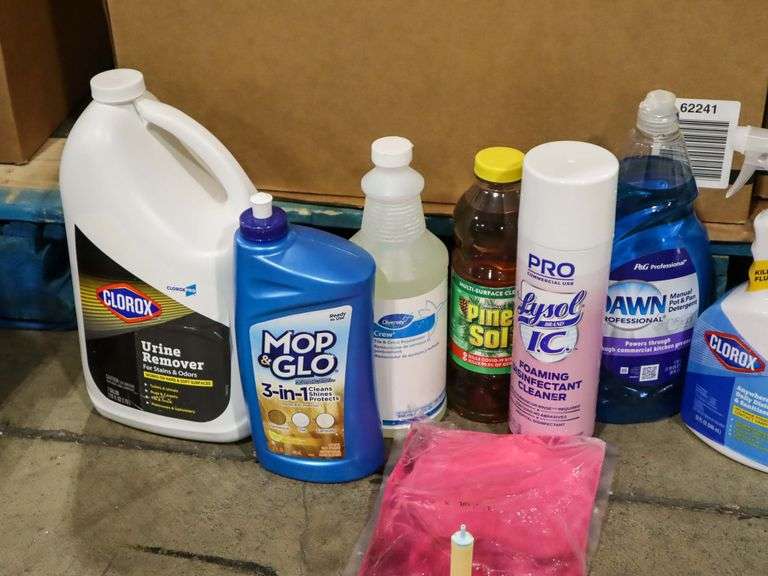 Pallet Of Cleaning Supplies - Roller Auctions