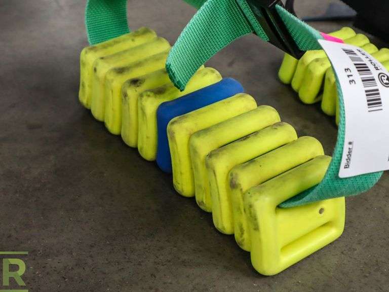 (11) New lbs Lead Weights, Yellow Vinyl Coated LaceThru Roller Auctions