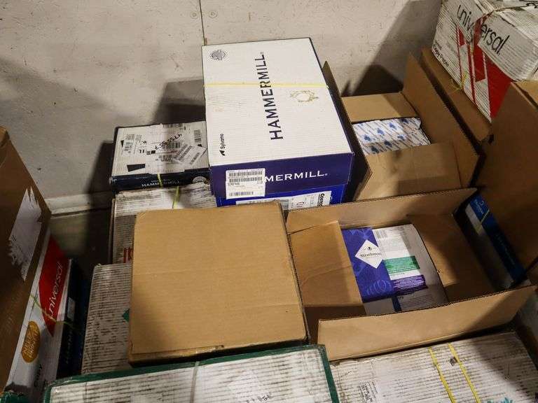 Pallet Of Assorted Copy Paper, 8.5" x 11" - Roller Auctions
