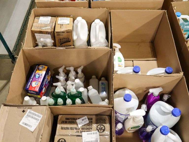 Pallet Of Cleaning Supplies - Roller Auctions