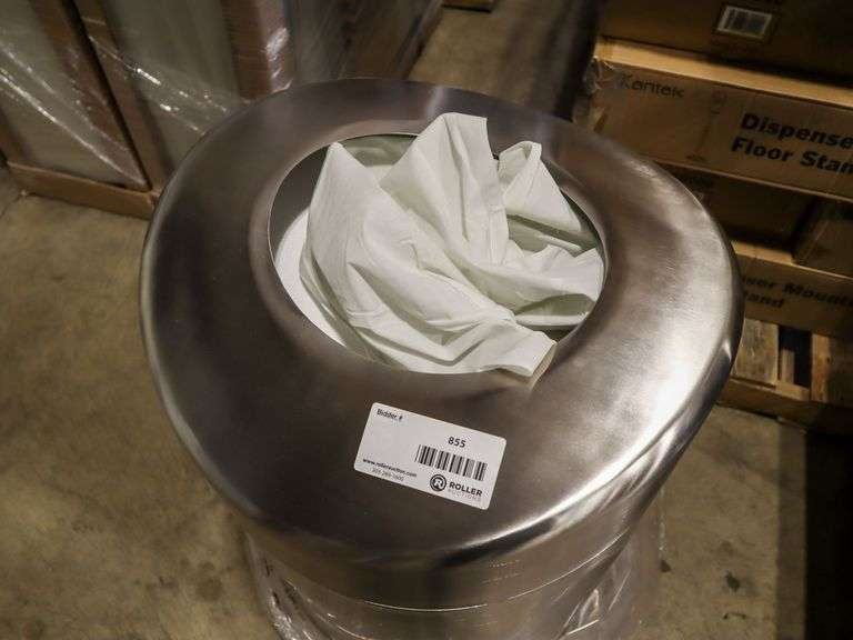 Trash Receptacle - Roller Auctions
