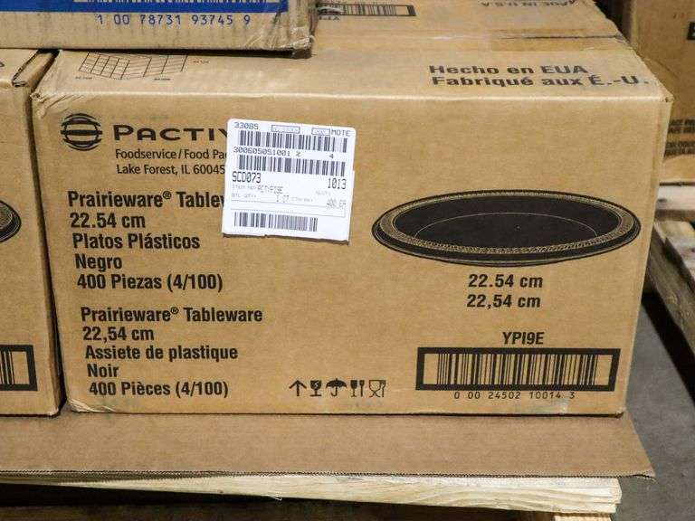 Pallet Of Plastic Plates, Forks, Portion Containers & Etc. - Roller Auctions