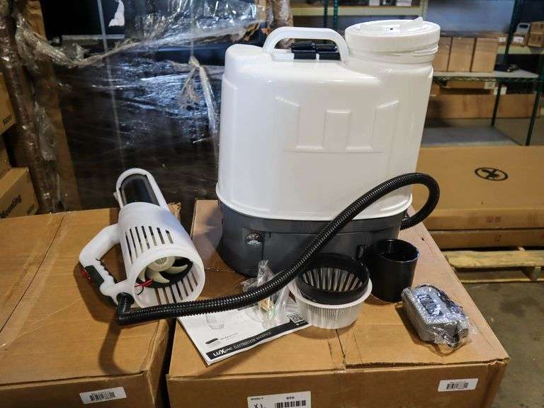 (6) Lux Electrostatic Battery Powered Backpack Sprayers, LUX-PKPK-STD - Roller Auctions