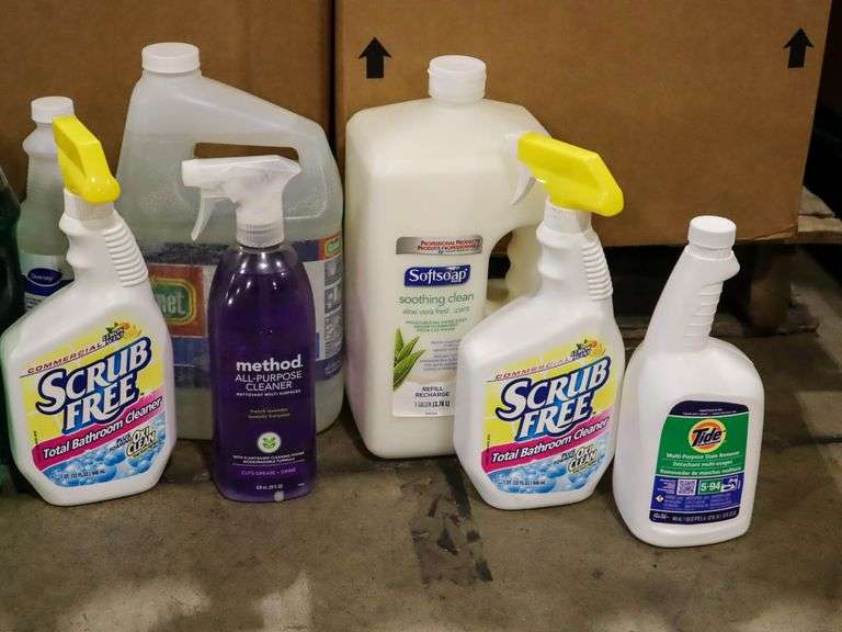 Pallet Of Cleaning Supplies - Roller Auctions