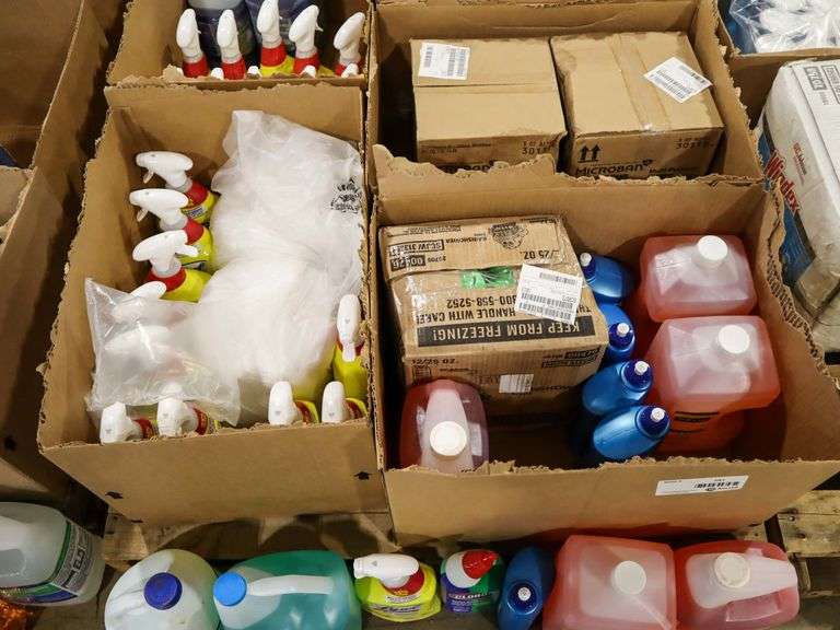 Pallet Of Cleaning Supplies - Roller Auctions