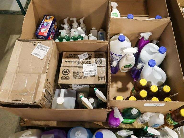 Pallet Of Cleaning Supplies - Roller Auctions