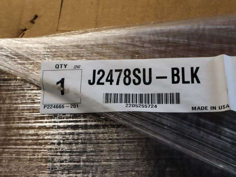 Tennsco J2478SU-BLK 2-Door Storage Cabinet - Roller Auctions