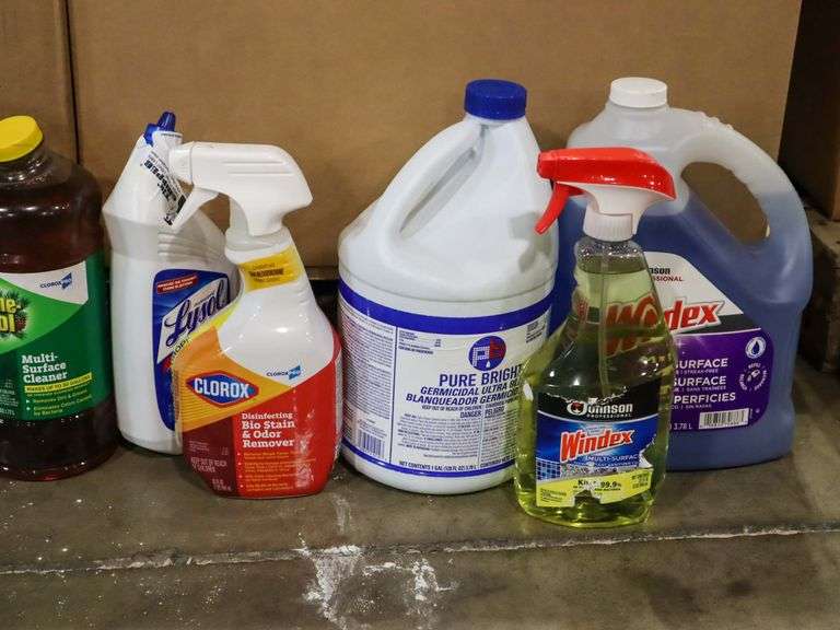 Pallet Of Cleaning Supplies - Roller Auctions