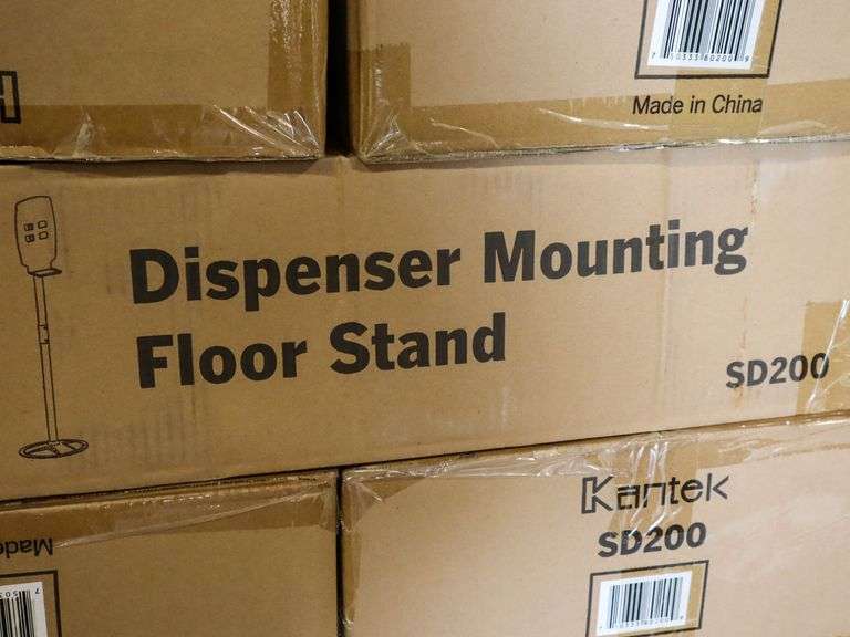 (27) Kantek Dispenser Mounting Floor Stands, SD200 - Roller Auctions