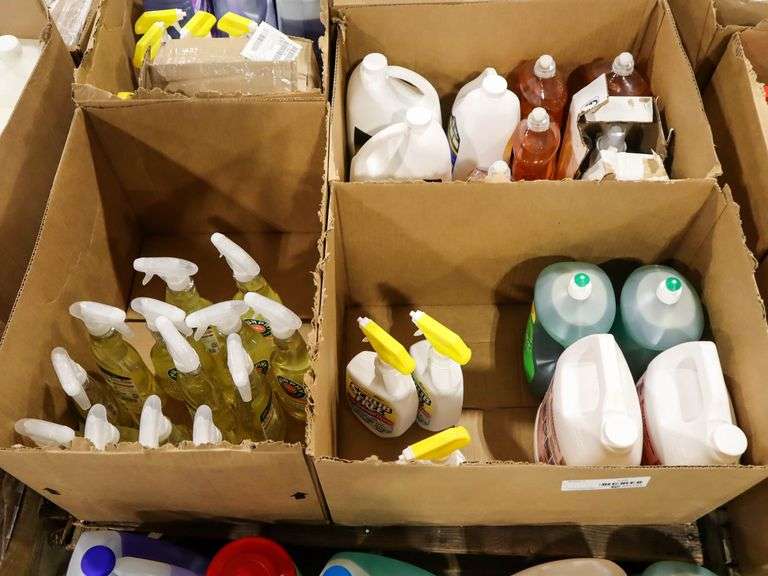 Pallet Of Cleaning Supplies - Roller Auctions