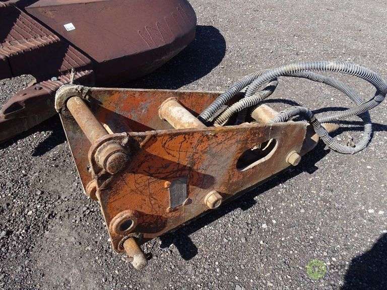 NPK Hydraulic Breaker Attachment to Fit Loader / Backhoe Roller Auctions