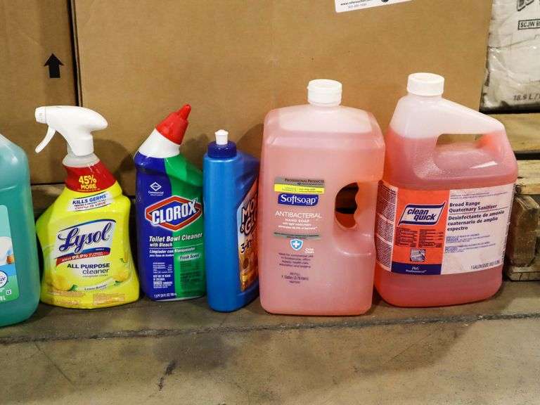 Pallet Of Cleaning Supplies - Roller Auctions