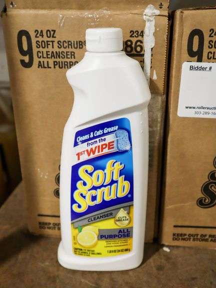 (18) 24 Ounce Softscrub All Purpose Cleanser - Roller Auctions