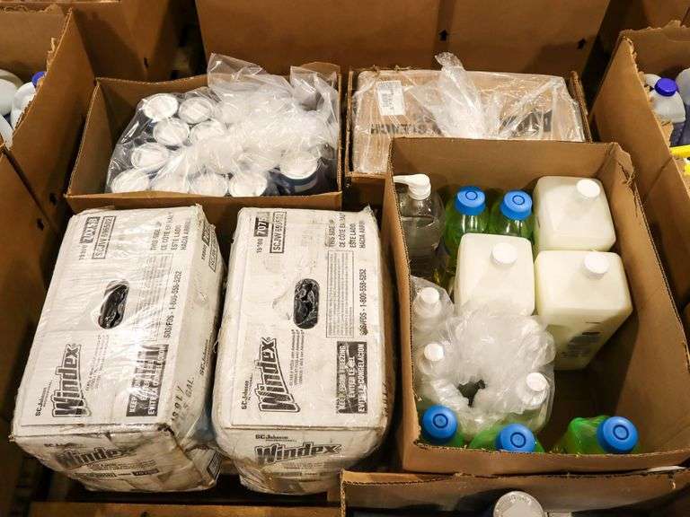 Pallet Of Cleaning Supplies - Roller Auctions