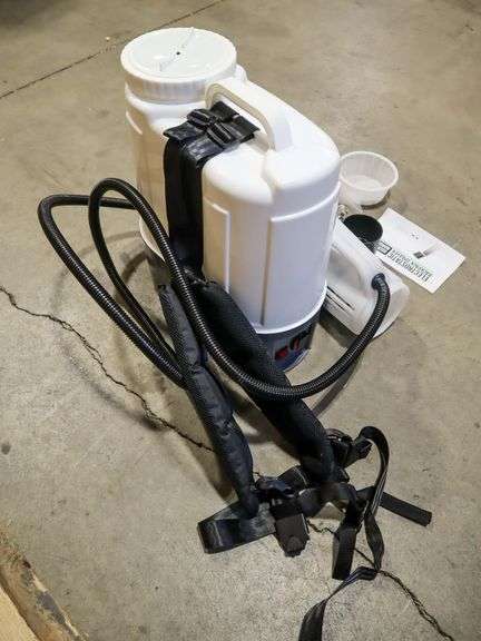 (2) Lux Electrostatic Battery Powered Backpack Sprayers, LUX-BKPK-EXTWCART - Roller Auctions