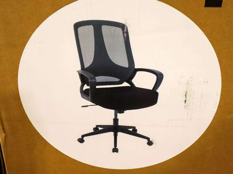 (4) Alera ALE-MB4718 MB Series Mid Back Chairs - Roller Auctions