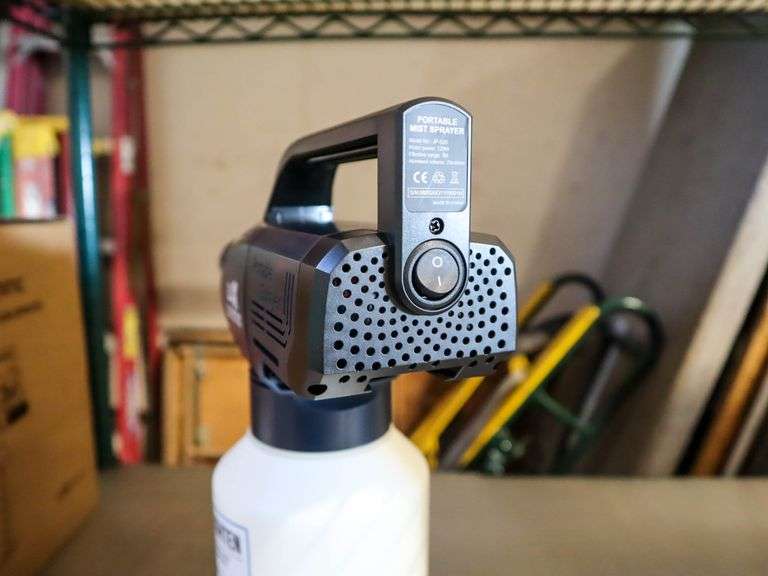 (4) Lux Electrostatic Battery Powered Handheld Ion Sprayers - Roller Auctions