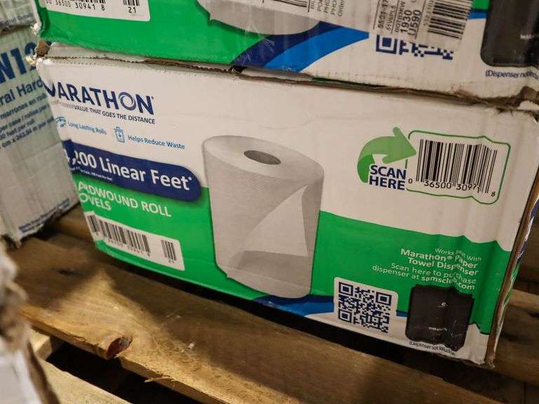 (3) Boxes Of Roll Towels - Roller Auctions