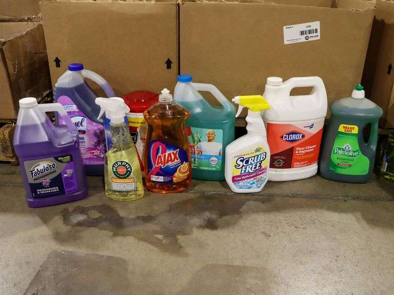 Pallet Of Cleaning Supplies - Roller Auctions