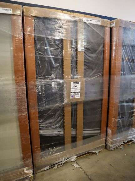 Tennsco J2478SU-BLK 2-Door Storage Cabinet - Roller Auctions