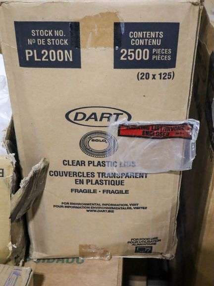 Pallet Of Plastic Plates, Forks, Portion Containers & Etc. - Roller Auctions