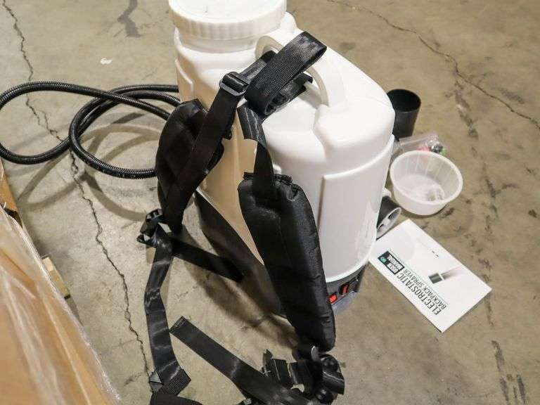Lux Electrostatic Battery Powered Backpack Sprayer, LUX-BKPK-EXT - Roller Auctions