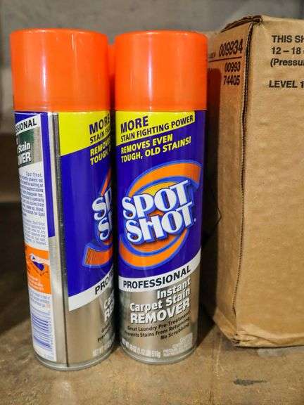 (36) 18 Ounce Cans of Spotshot Carpet Stain Remover - Roller Auctions