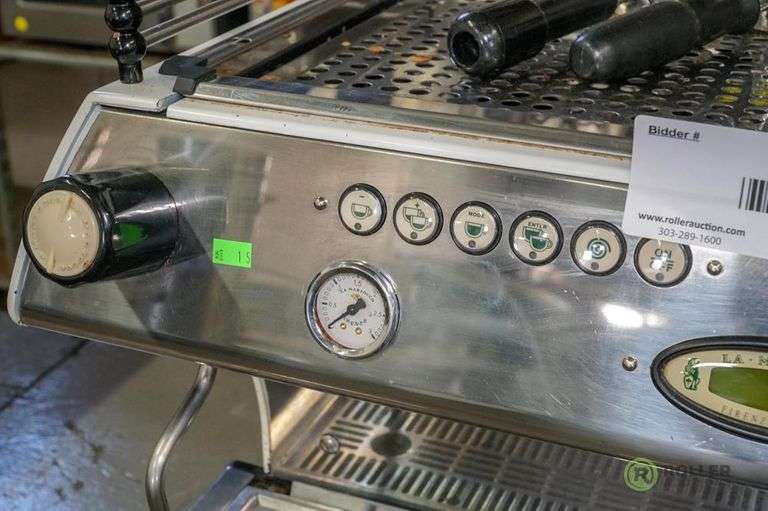 La Marzocco FB80/GB5 2AV 2Group Automatic Espresso Machine, White