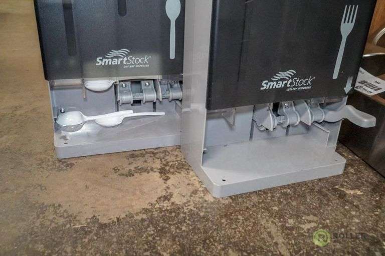 Tork Fork Dispenser and Spoon Dispenser Roller Auction