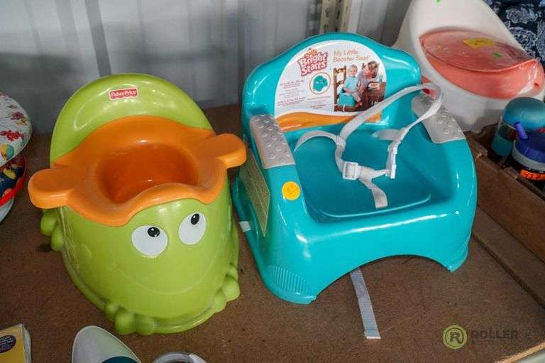 Toddler Potty, (3) Toddler Toilet Seats, BOB Single Stroller Rain Cover