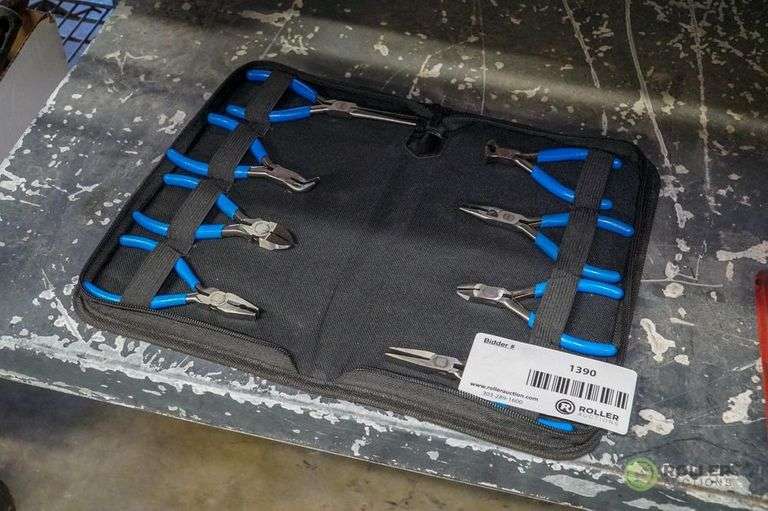 Blue Point Plier Set, 8Piece Roller Auctions