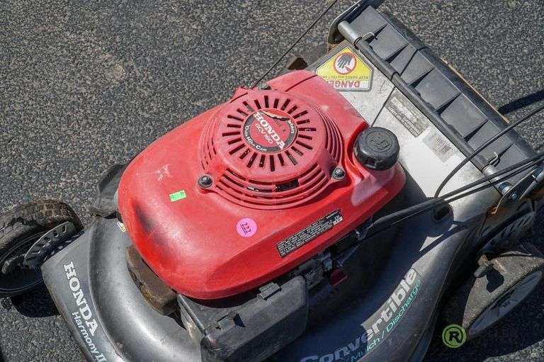 Honda Harmony II HRT 216 Mower, Gas Engine Roller Auctions