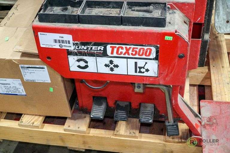 Hunter TCX500 Tire Changer Machine Roller Auctions