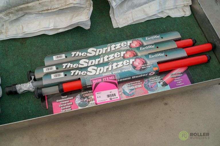 (3) Earthway The Spritzer Garden Duster / Sprayers Roller Auctions