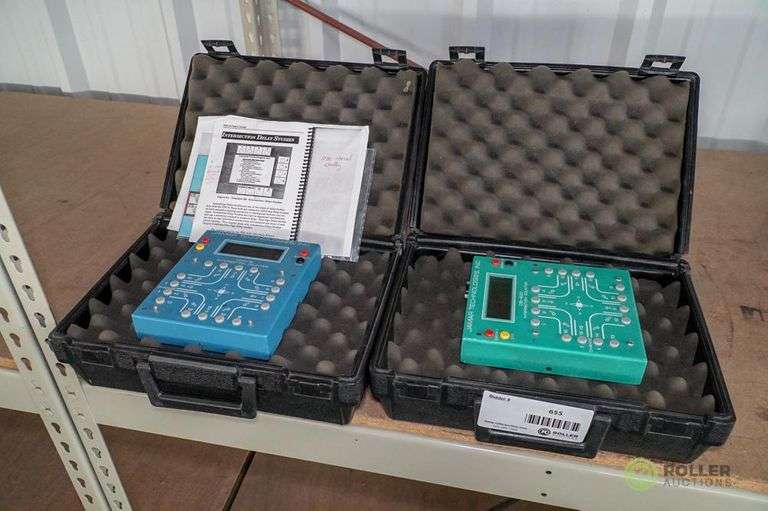 (2) Jamar Technologies TDC8 & DB400 Intersection Counters Roller