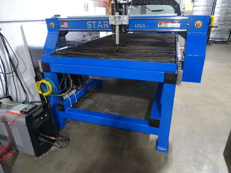 StarLab High Speed Plasma Table, 54" x 102" With Hypertherm Powermax