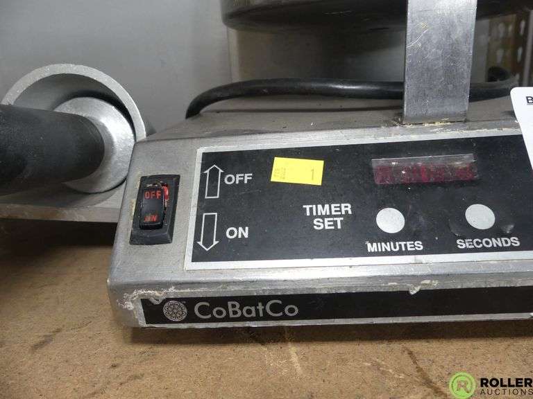 CoBatCo Waffle Cone Maker and Waffle Cone Forming Tool Roller Auctions