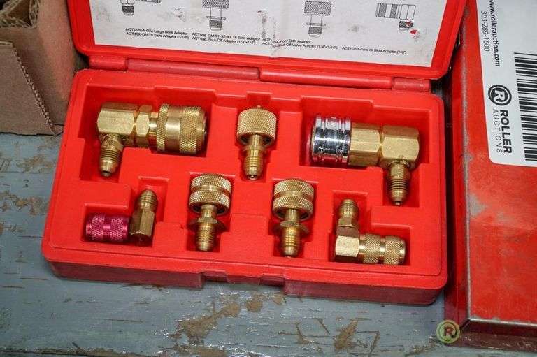 Blue Point Air Conditioning Adapter Set, SnapOn Fuel Pump Pressure