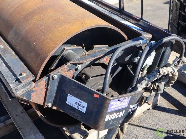 Bobcat 48SM Hydraulic Roller Attachment to Fit Skid Steer Roller Auctions