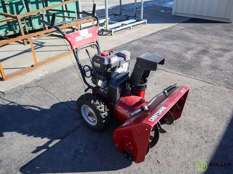 Craftsman 536.881800 27" Walk Behind Snowblower With Briggs & Stratton