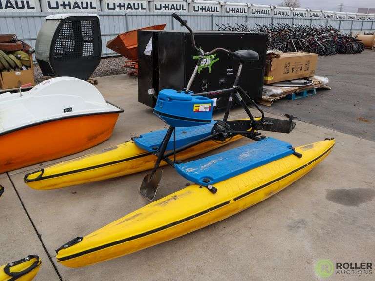 HydroBikes Water Bike Roller Auctions