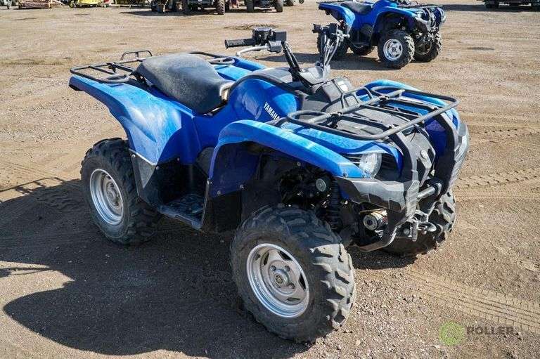 2011 Yamaha Grizzly 550 FI 4x4 ATV, Independent Suspension, Warn Winch