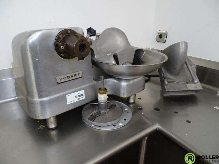 Hobart 84181D Buffalo Chopper Food Processor With Side Discharge And Attachments Roller Auctions