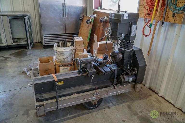 Smithy Granite 1340 Lathe Mill 3in1 Combo, 6in 3Jaw Chuck, Dove Tail