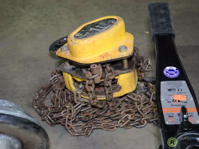 DoLast Hebezeuge Lever Chain Hoist and Badger 1Ton Chain Hoist